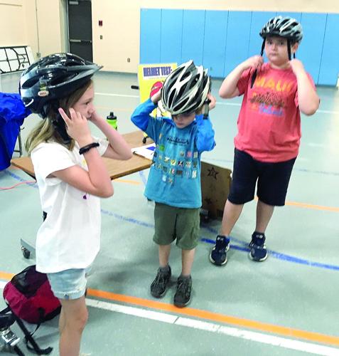 Wheel Family Fun - helmets - bike safety presentation