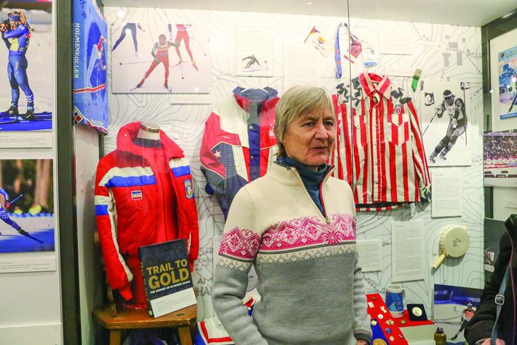 12-05-25 NESM Exhibit Opening sue wemyss chatting