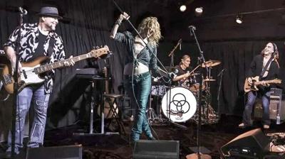 Four Sticks plays the Medallion