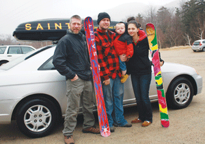 Family creates custom Saint skis and snowboards