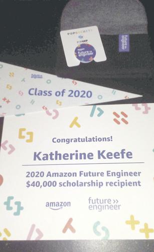 Kate Keefe gets $40,000 scholarship