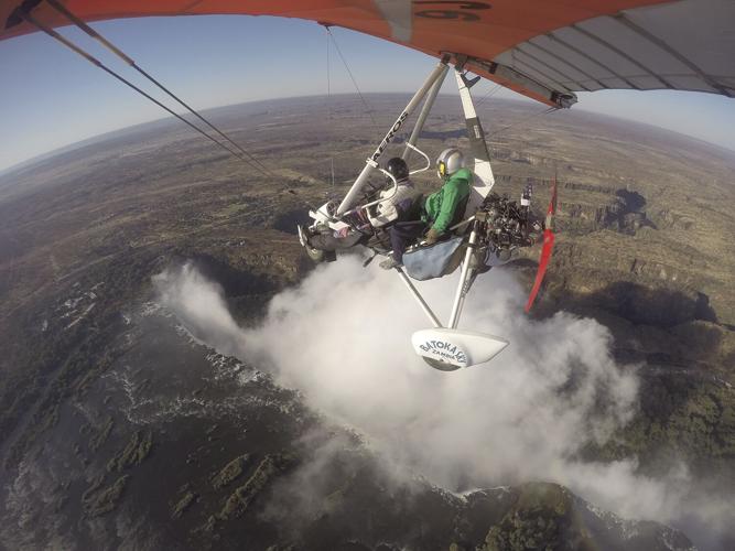 flying in glider