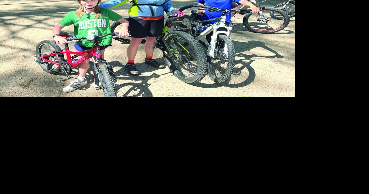 Wheel Family Fun - July 4 riding - Sally McMurdo and grand kids