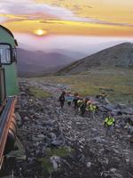 Cog Railway assists in evacuating amputee hiker