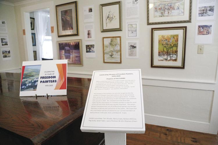 08-02-22 Freedom Historical painters exhibit wide