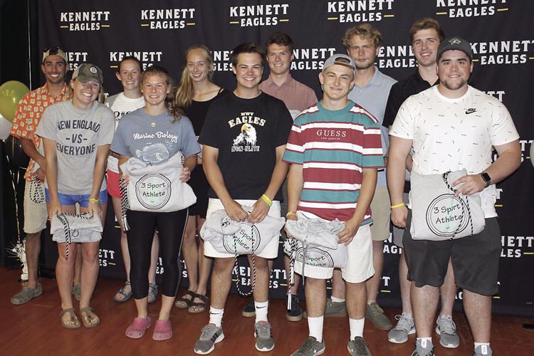 Four-year, three-sport Eagles