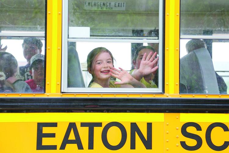 06-20-25 Last Day School wave bus window
