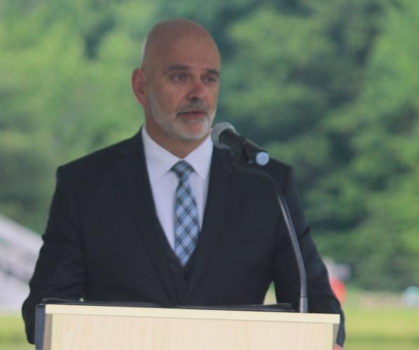 Gorham Middle High School Principal David Morrissette