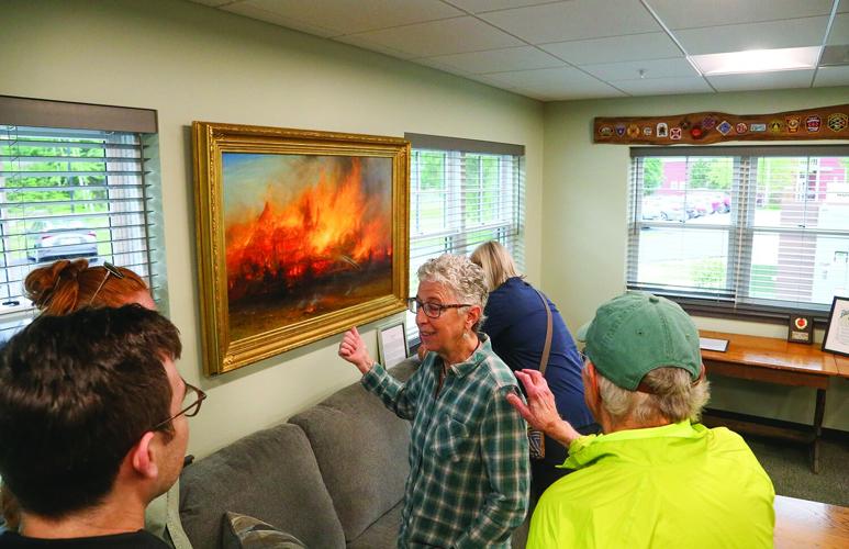 06-06-26 Jackson Fire Dedication painting