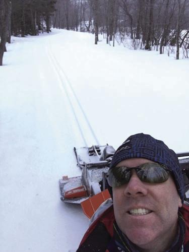 Nordic Tracks - Nate Harvey of Great Glen Trails selfie