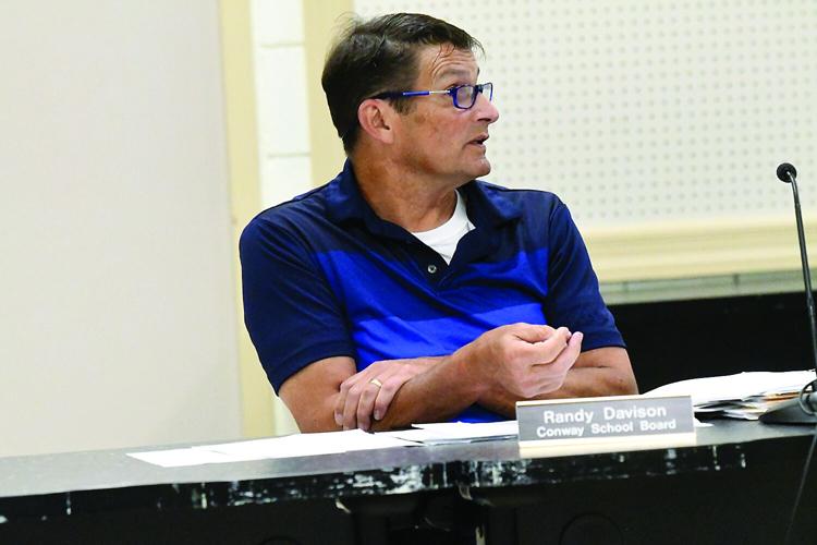 Conway School Board - tuition contracts - Randy Davison