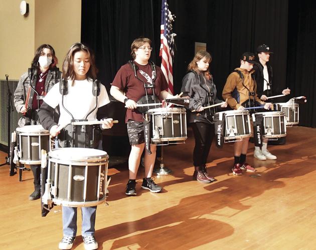 KHS Drumline - Jazzie Juevesano and group