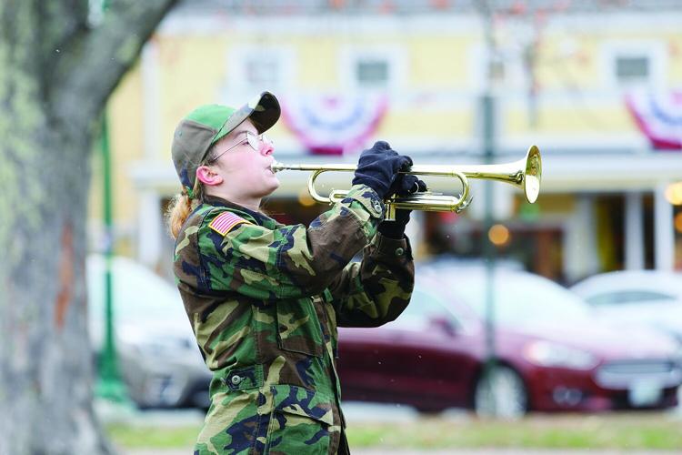 11-11-25 Veterans Day Ceremony taps playing