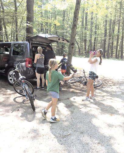 Wheel Family Fun - Albany Town Forest family loading up