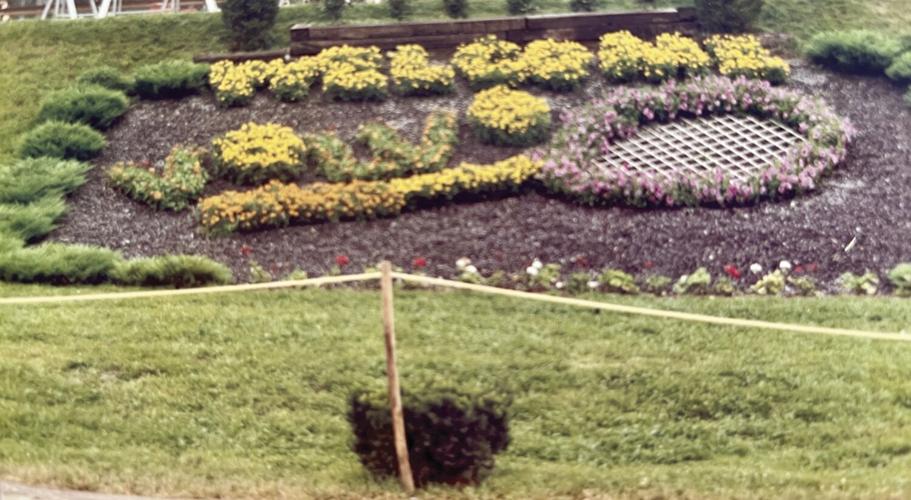 floral tennis racket