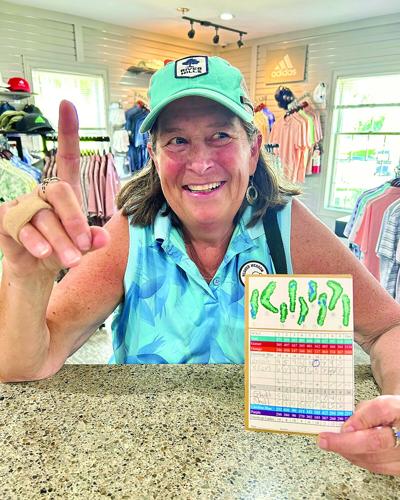 Golf Column - Julie Rivers hole-in-one