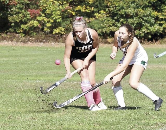 KHS Field Hockey - Raegan Armstrong wins the ball