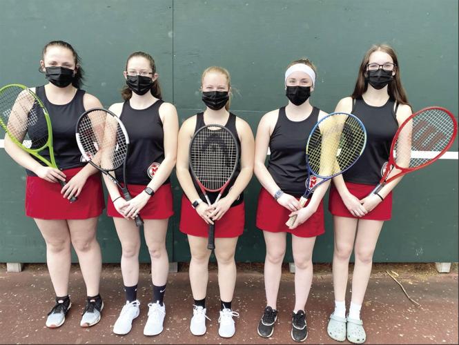 Berlin High Girls Tennis Seniors 2021