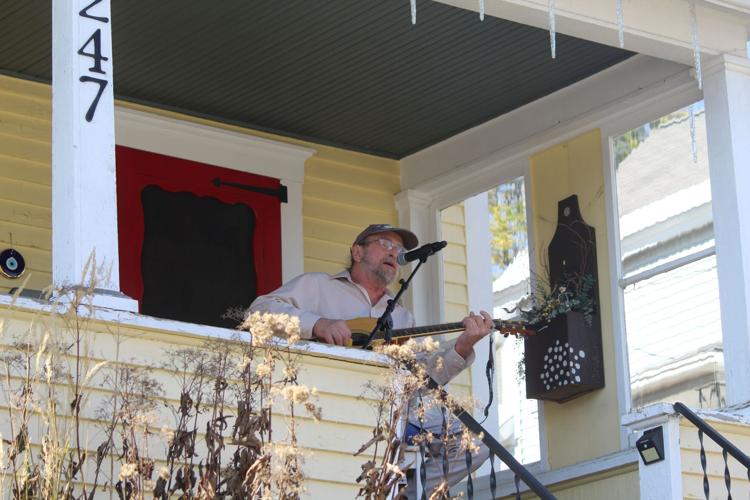 Musician Dan Aldrich is well known for his acoustic guitar playing