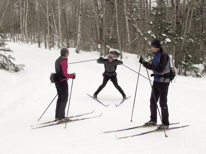 Nordic Tracks - Connie Kinsman with Peter Theriault and Dave Kinsman