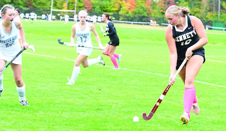 KHS Field Hockey - Izzy Fitzsimmons dribbles