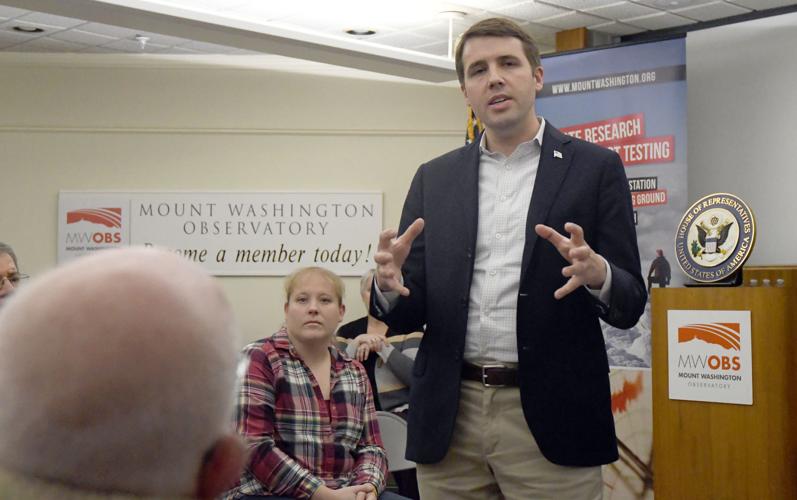 Town Hall Meeting - Chris Pappas with crowd