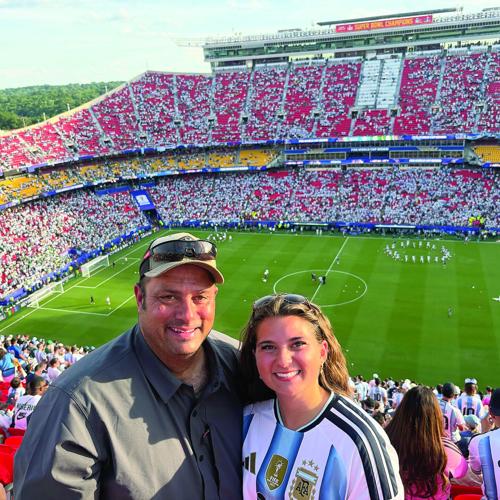 World Cup - George and Zoe Cole - Argentina vs. Algeria