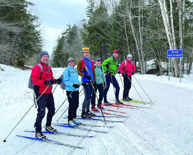 Nordic Tracks - end-of-the-season adventure ski - group
