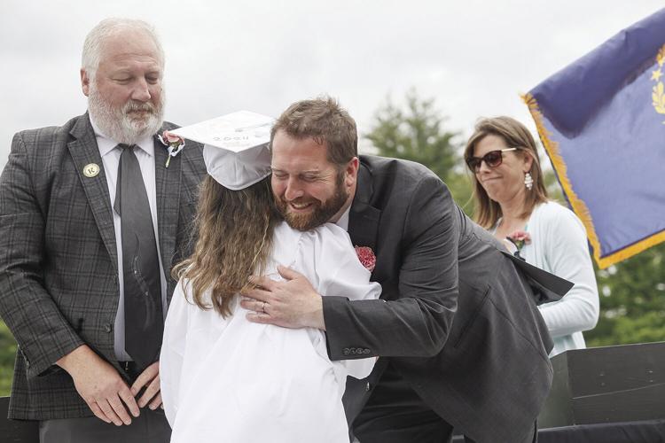 06-08-24 KHS Grad hug carpenter yahna