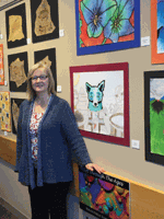 Berlin Public School students' art currently on display at the hospital