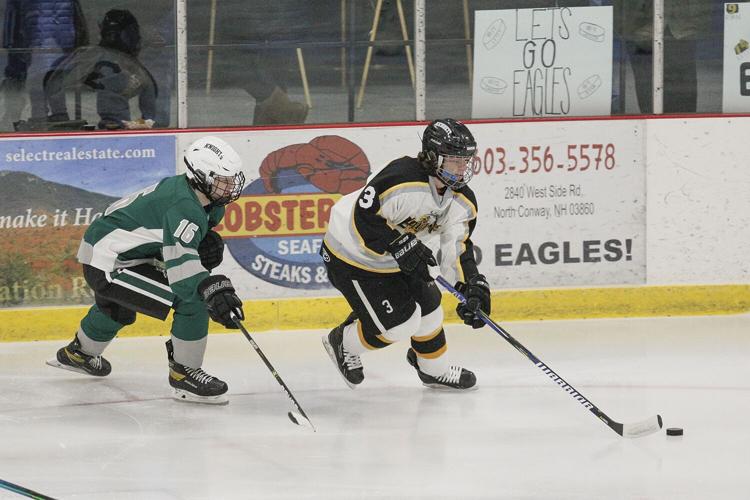 02-23-22 KHS Hockey laughland before goal