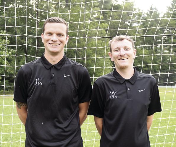 KHS boys soccer - coaches Camden Clark and Reid Clark