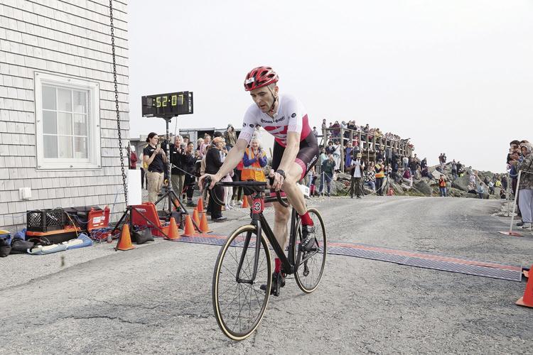 08-17-24 Bicycle Hillclimb top man finish 2