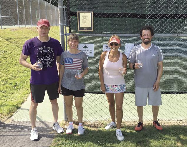 Joe Wikler Memorial Mixed Open Doubles Consolation round finalists