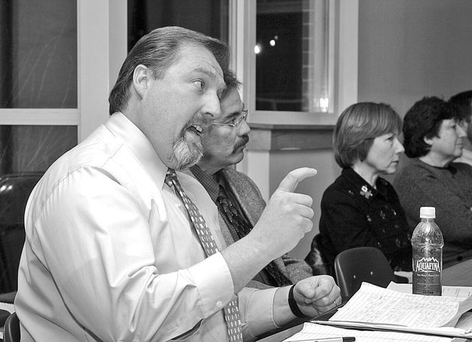 Kevin Richard at school board in 2004