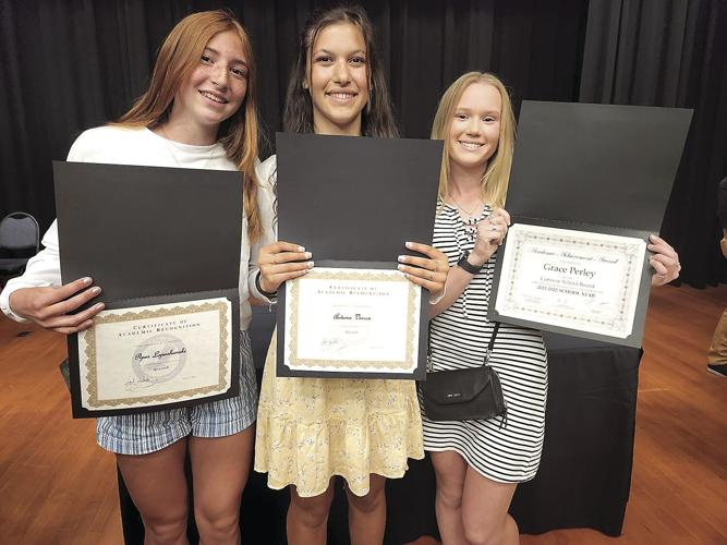 KHS Graduation - Academis Awards - Lopashanski, Verran and Perley