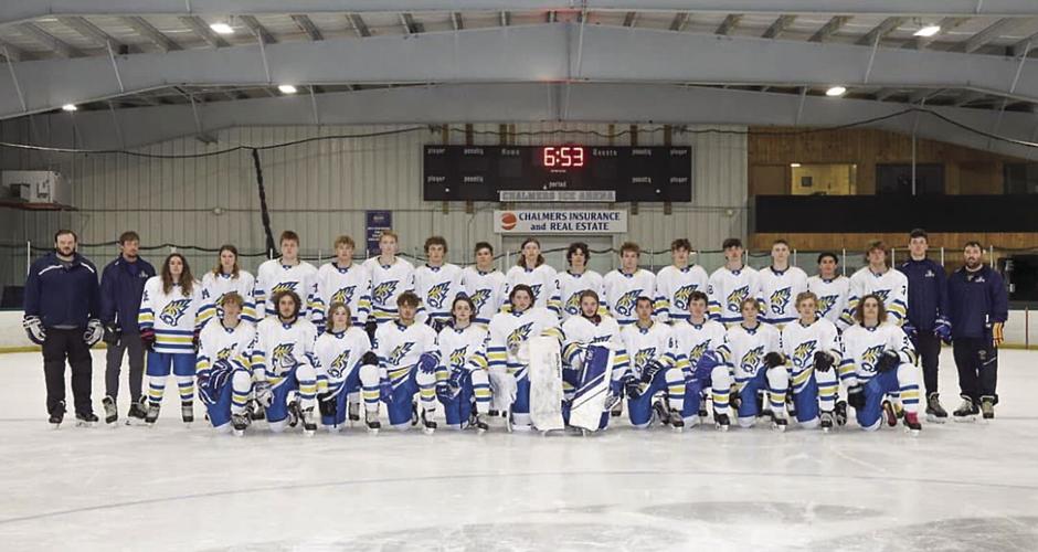 Fryeburg Academy/Lake Region/Oxford Hills Ice Cats 2022-23 team