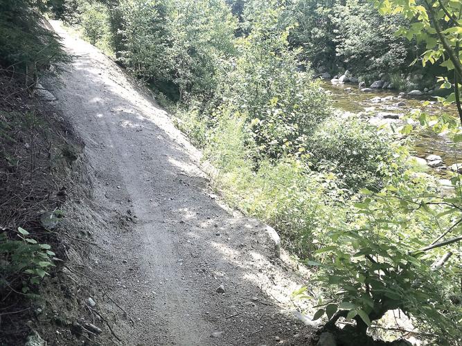 Wheel Family Fun - Old River Road washout