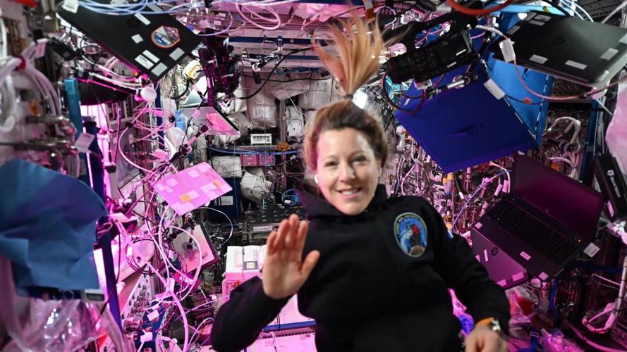 Astronaut shares latest mission: vacuuming 260 miles above Earth