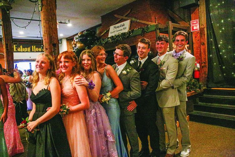 05-17-25 KHS Prom group cheesy pose 1