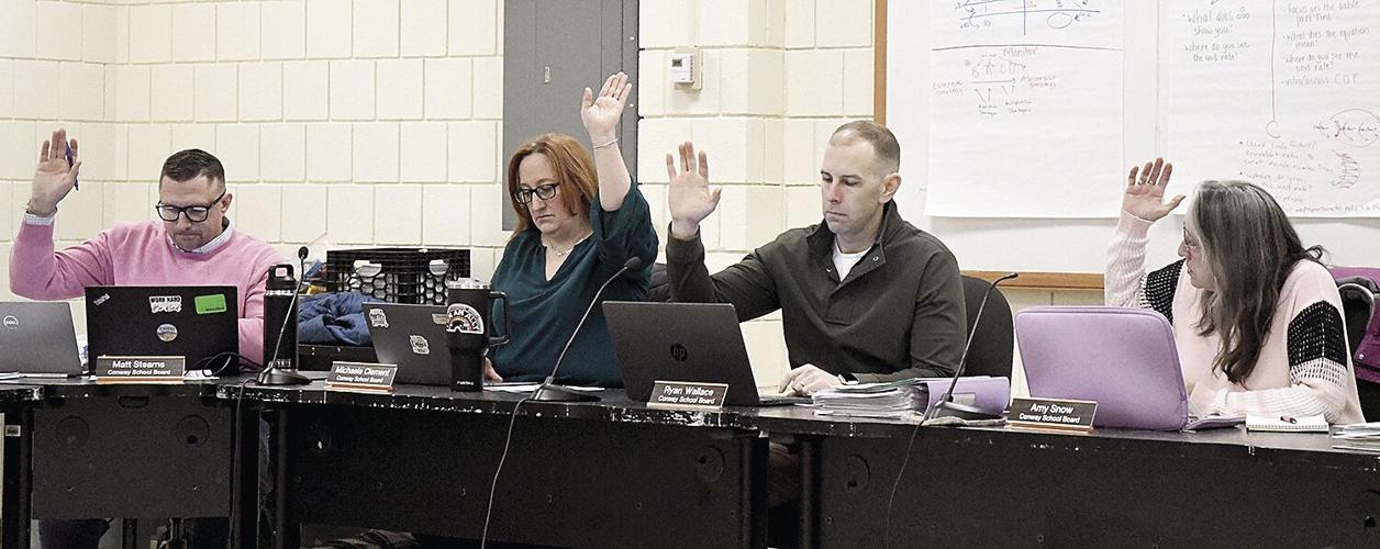 Conway School Board - budget and warrant articles - Stearns, Clement, Wallace and Snow