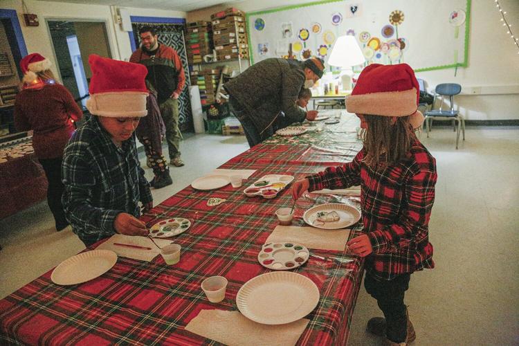 12-19-22 Letters to Santa painting ornaments medium