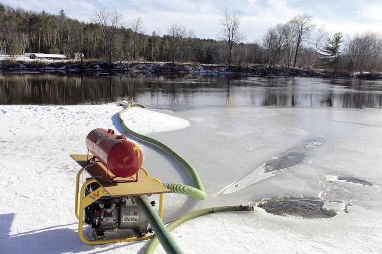 Snowmaking at the Nansen Ski Jump 3