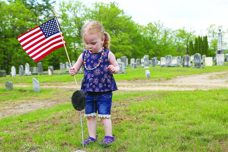 05-20-26 Flags Conway Cemetery kid horizontal 1