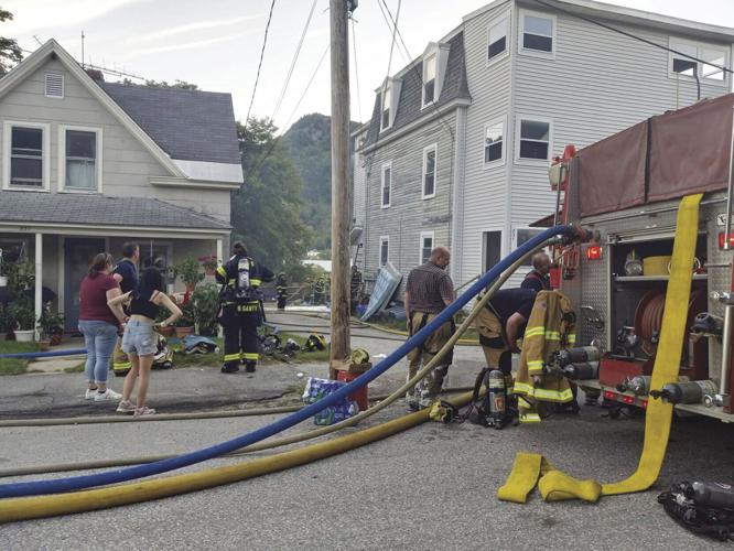 Fire leaves three families homeless