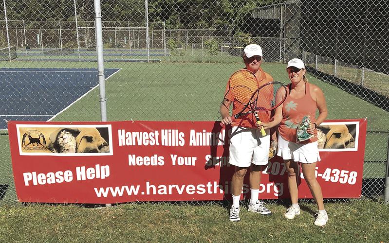 Harvest Hill Tennis Tourney - Art and Megan Goldsmith