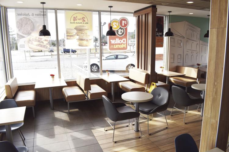 West Ossipee McDonald's interior has new seating