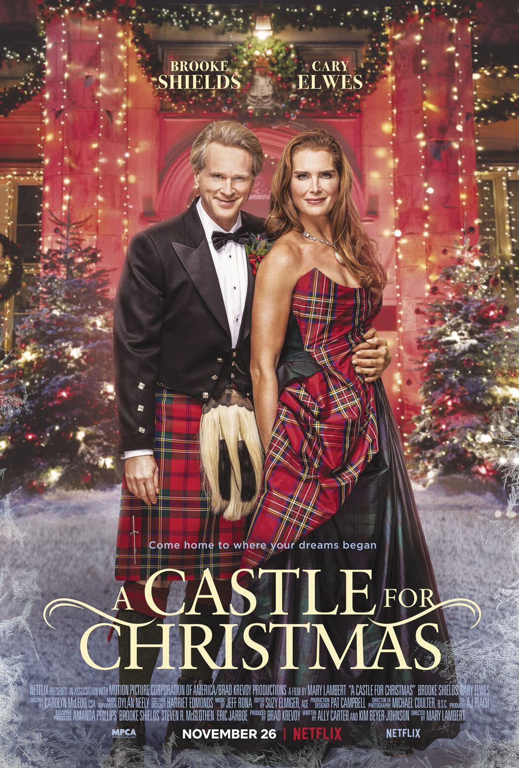 Castle for Christmas-Poster
