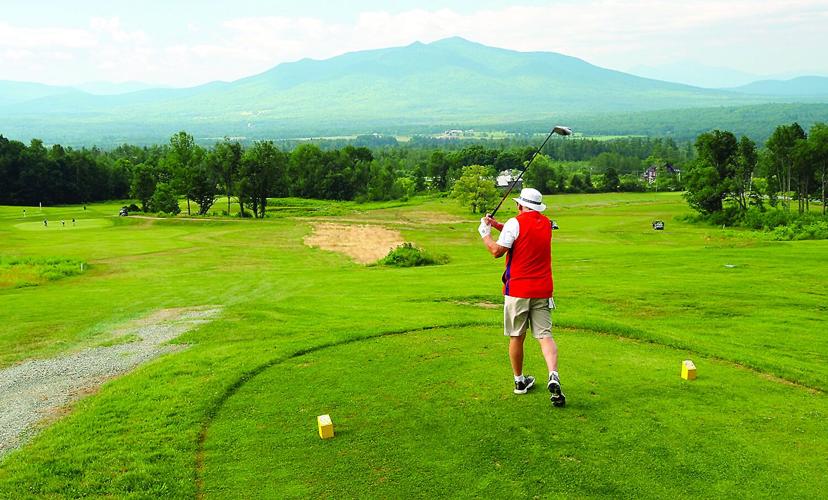 Golf Column - White Mountain Seniors - Tom Stitt at the Waumbek