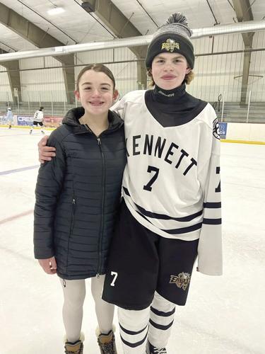 KHS Hockey — Skate with the Eagles - Kendall ad Aiden Lane